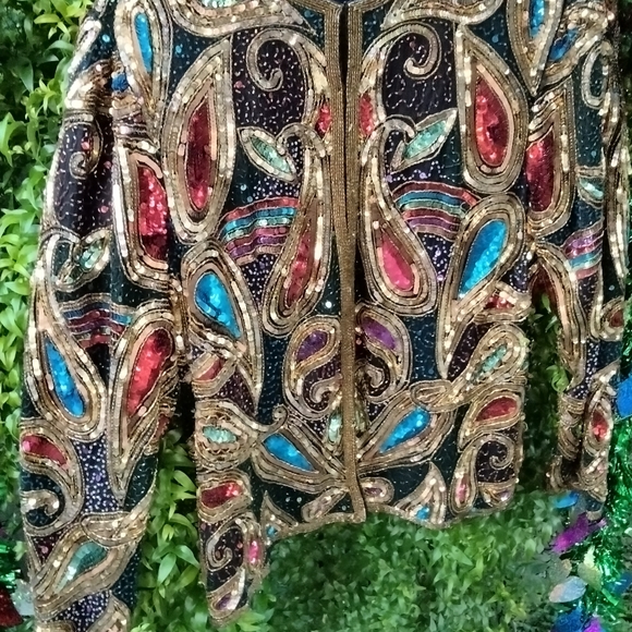 Sequin vintage bling jacket - Picture 9 of 9